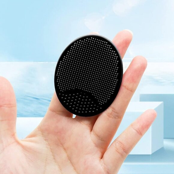 Silicone Facial Cleansing Brush, Soft Face Brush, Blackhead Acne Pore Pad - Face - Picture 3 of 8